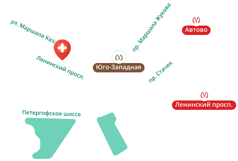 Многопрофильная клиника на Ленинском пр., 84, к.1