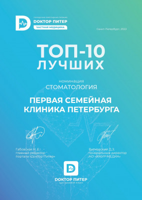 ТОП-10 лучших стоматологических клиник